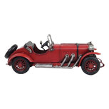 Clayre & Eef | Decoratie Model Auto Rood 26x11x17 cm | 6Y6225