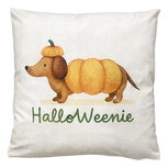 Clayre & Eef | Kussen met vulling Geel Oranje 45x45x4 cm | KG023.223