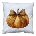 Clayre & Eef | Kussen met vulling Grijs Oranje 45x45x4 cm | KG023.224