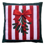 Clayre & Eef | Kussen met vulling Groen Rood 45x45x4 cm | KG023.226