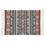 Clayre & Eef | Vloermat Beige Blauw 60x90 cm | KT081.008