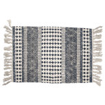 Clayre & Eef | Vloermat Beige Blauw 60x90 cm | KT081.009