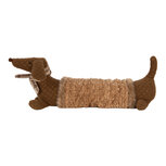 Clayre & Eef | Decoratie Hond Bruin 58x20x21 cm | TW0638