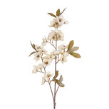 Clayre & Eef | Decoratie tak met bloemen Wit 90 cm | 5PL0308W
