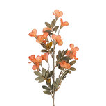 Clayre & Eef | Decoratie tak met bloemen Oranje 100 cm | 5PL0311O