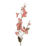Clayre & Eef | Decoratie tak met bloemen Roze 88 cm | 5PL0312P