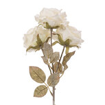 Clayre & Eef | Decoratie tak met bloemen Wit 64 cm | 5PL0378W