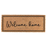 Clayre & Eef | Deurmat Binnen Bruin Zwart 75x22x2 cm | MC308