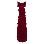 Clayre & Eef | Kerstdecoratie Kerstboom Rood 19x18x60 cm | 5MG0145