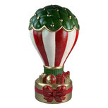 Clayre & Eef | Decoratie luchtballon met LED Rood Groen ø 32x61 cm | 5MG0146