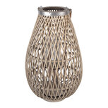Clayre & Eef | Windlicht Beige ø 33x55 cm | 5RO0105L
