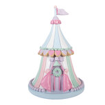 Clayre & Eef | Decoratie Huis Roze Blauw ø 20x29 cm | 6PR6247