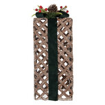 Clayre & Eef | Decoratie cadeau Bruin Groen 20x20x53 cm | 6RO0620