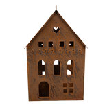 Clayre & Eef | Decoratie Huis Bruin 20x12x29 cm | 6Y6086
