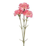 Clayre & Eef | Decoratie tak met bloemen Roze Groen | 5PL0379DP