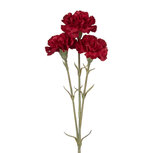 Clayre & Eef | Decoratie tak met bloemen Rood Groen | 5PL0379R