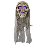 Clayre & Eef | Decoratie Spook Wit Grijs 15x9x47 cm | 66911