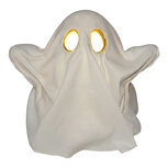 Clayre & Eef | Decoratie Spook Wit 19x13x16 cm | 66929