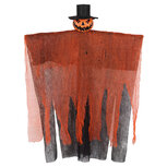 Clayre & Eef | Decoratie Spook Zwart Oranje  65x16x90 cm | 66937