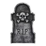 Clayre & Eef | Decoratie Grafsteen Halloween Grijs 35x3x55 cm | 66944
