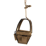Clayre & Eef | Decoratie Skigondel Geel 7x7x17 cm | 6Y6049