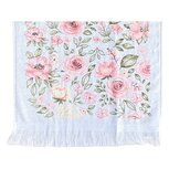 Clayre & Eef | Gastendoekje Wit Roze 40x66 cm | CTSRB