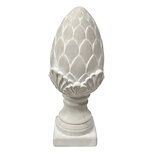 Clayre & Eef | Decoratie Ornament Grijs ø 14x33 cm | 6TE0593
