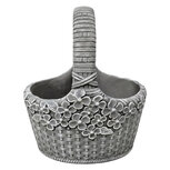Clayre & Eef | Bloempot Grijs 19x15x23 cm | 6TE0594
