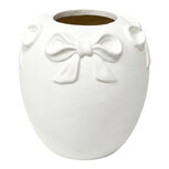 Clayre & Eef | Decoratie Vaas Wit ø 20x23 cm | 6TE0598