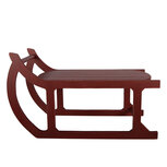 Clayre & Eef | Decoratie Slee Rood 60x25x35 cm | 5H0756