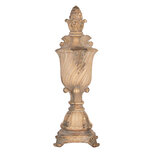 Clayre & Eef | Decoratie Ornament Beige Bruin ø 17x51 cm | 5MG0137