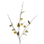 Clayre & Eef | Decoratie tak met bloemen Wit 105 cm | 5PL0286W