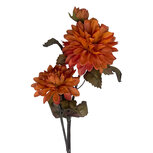 Clayre & Eef | Decoratie tak met bloemen Oranje 66 cm | 5PL0295O