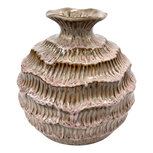 Clayre & Eef | Vaas Bruin ø 22x34 cm | 6CE2618