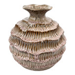 Clayre & Eef | Vaas Bruin ø 19x21 cm | 6CE2619