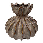 Clayre & Eef | Vaas Bruin ø 20x21 cm | 6CE2624