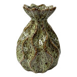 Clayre & Eef | Vaas Groen ø 16x23 cm | 6CE2625