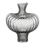 Clayre & Eef | Vazen Glas Grijs ø 28x33 cm | 6GL5563
