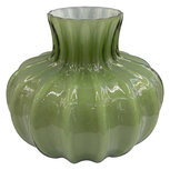 Clayre & Eef | Vazen Glas Groen ø 20x22 cm | 6GL5565