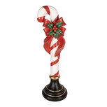 Clayre & Eef | Kerstdecoratie Zuurstok Rood Wit 15x8x55 cm | 6MG0184