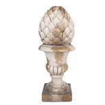 Clayre & Eef | Decoratie Ornament Wit Beige ø 16x41 cm | 6MG0185