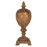 Clayre & Eef | Decoratie Ornament Beige Bruin ø 17x45 cm | 6MG0187