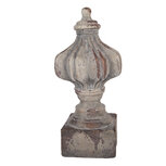 Clayre & Eef | Decoratie Ornament Grijs Bruin ø 18x39 cm | 6MG0189