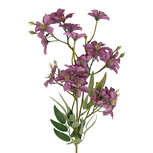 Clayre & Eef | Decoratie tak met bloemen Paars 65 cm | 6PL0421PA