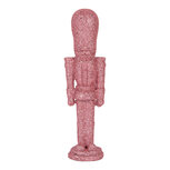 Clayre & Eef | Kerstdecoratie Notenkraker Roze 5x4x18 cm | 6PR6400