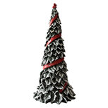Clayre & Eef | Decoratie Kerstboom Groen ø 18x42 cm | 6PR6408