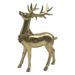 Clayre & Eef | Decoratie Hert Goudkleurig 18x10x28 cm | 6PR6555