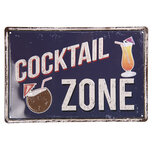 Clayre & Eef | Tekstbord Zwart 30x1x20 cm | 6Y3406