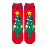 Clayre & Eef | Sokken  Rood Groen one size | JZSK0056
