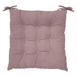 Clayre & Eef | Stoelkussen met foam Roze 40x40x4 cm | KG029.012